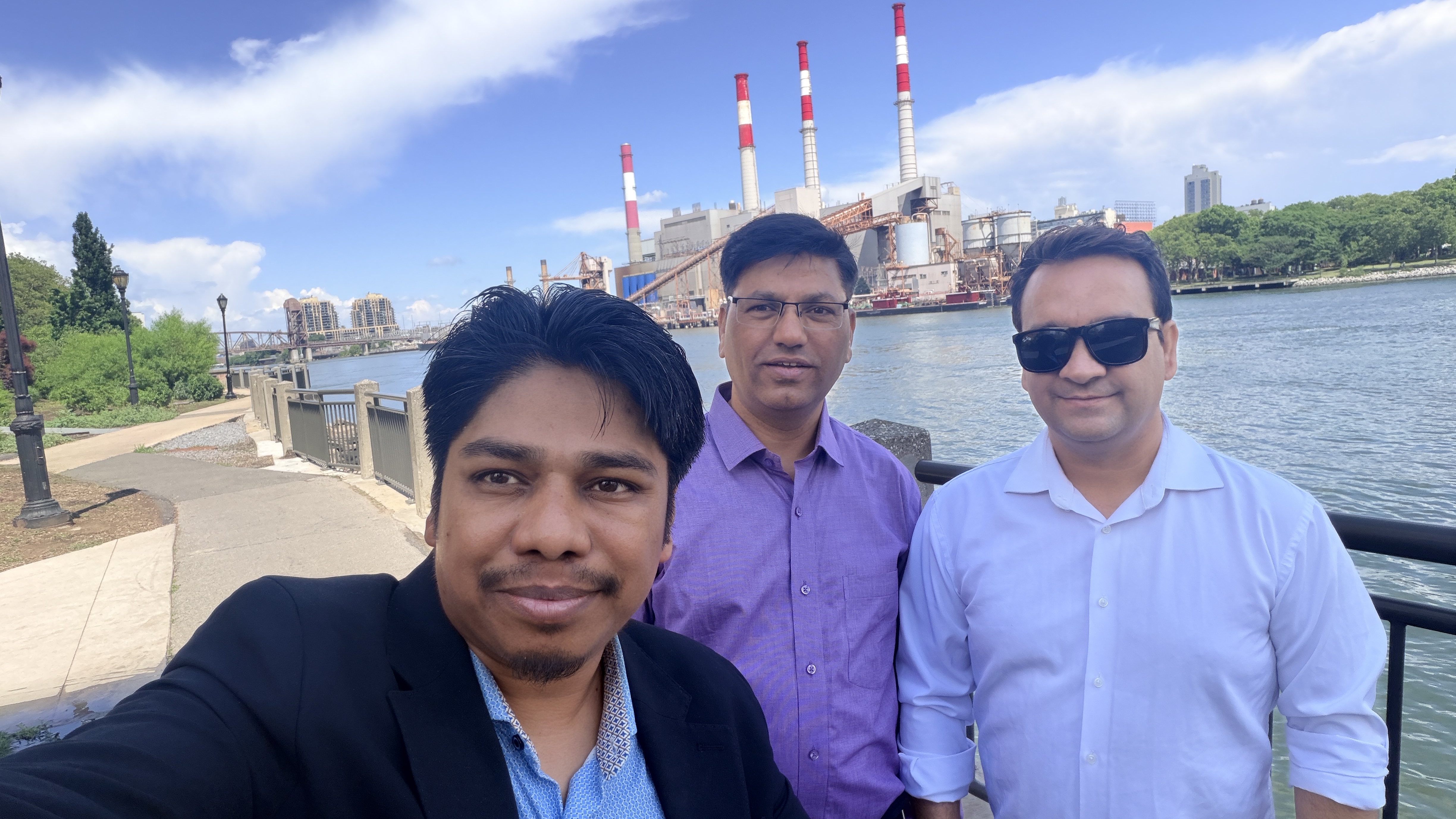 Me and Kishor and Dr Rajan