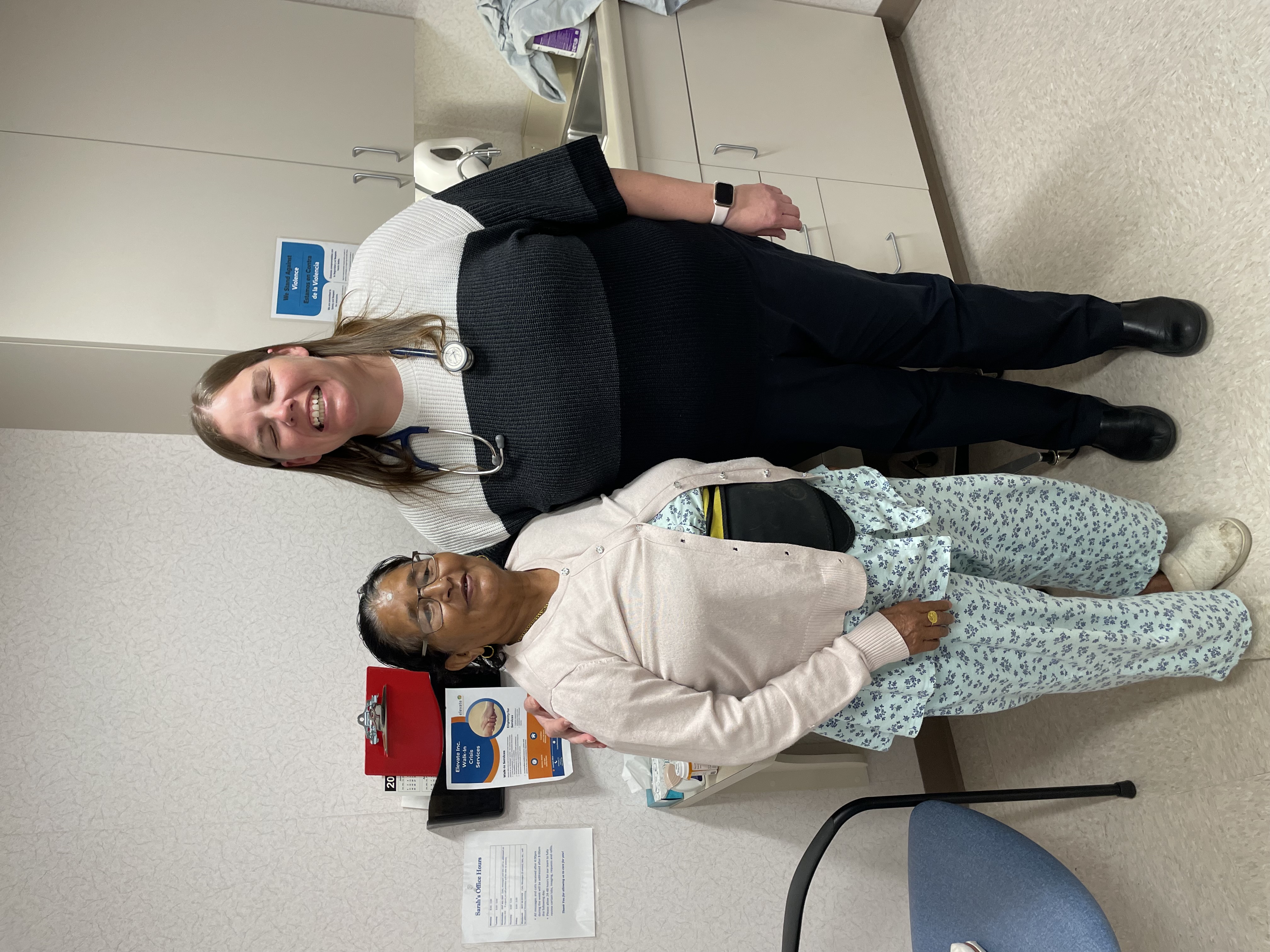 Mom With her Doctor