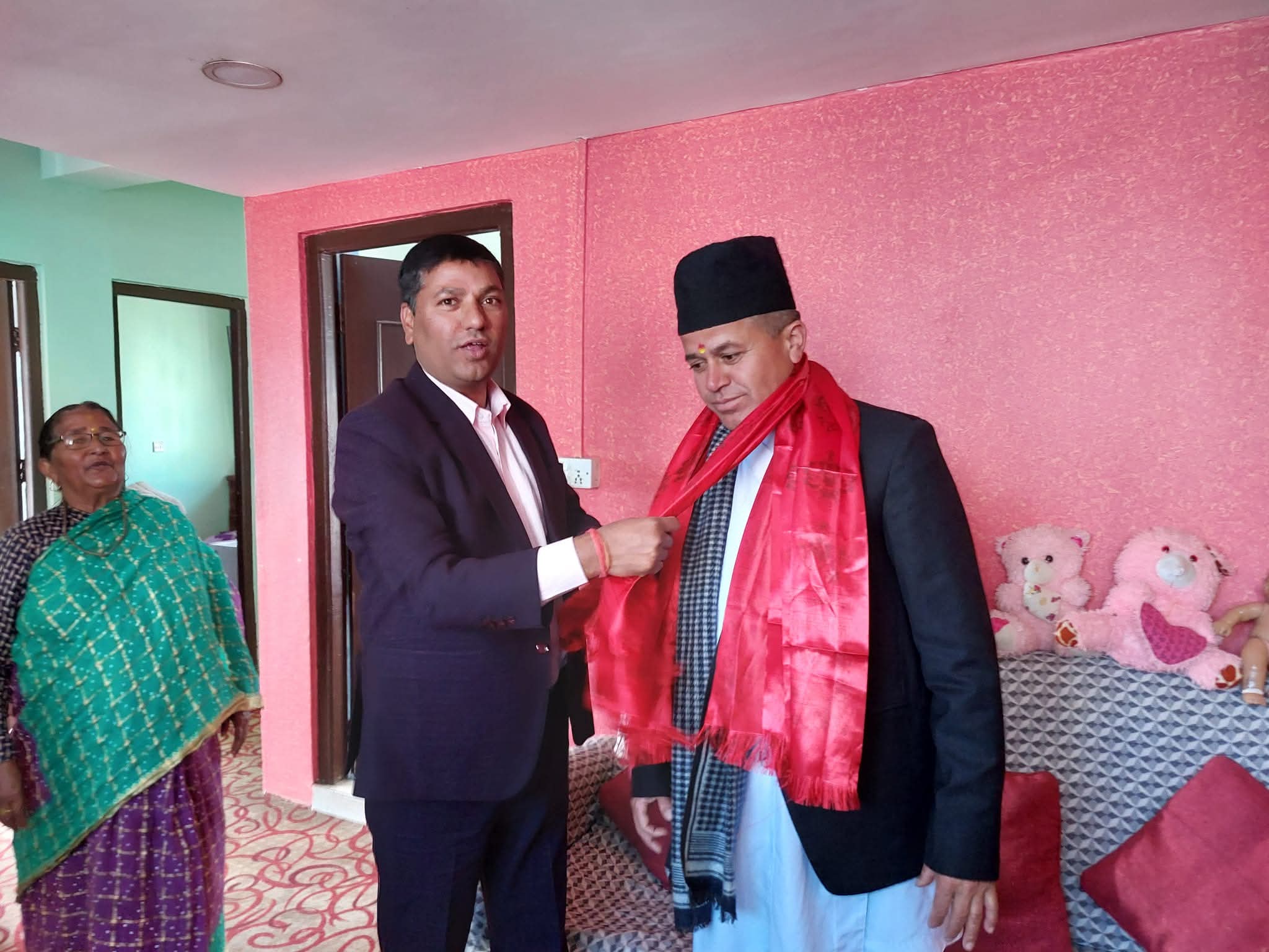 माननीय न्यायाधीश दाजु लाई बधाई तथा शुभकामना व्यक्त